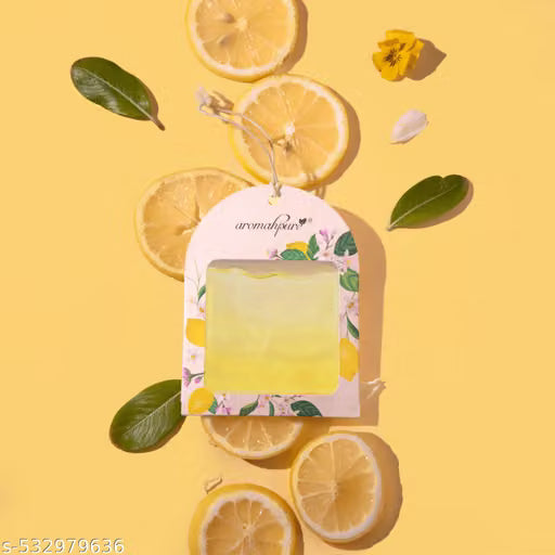 Gel Wink Hanging Car Perfume - Lemon Zest | Long-Lasting Gel Based Car Air Freshener | Car Accessories | Last Up to 30 Days