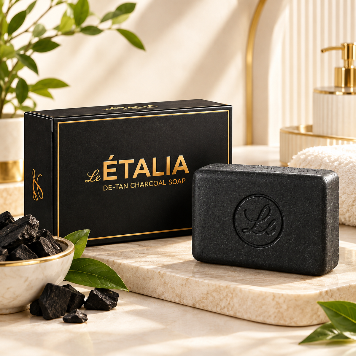 De Tan Charcoal Soap