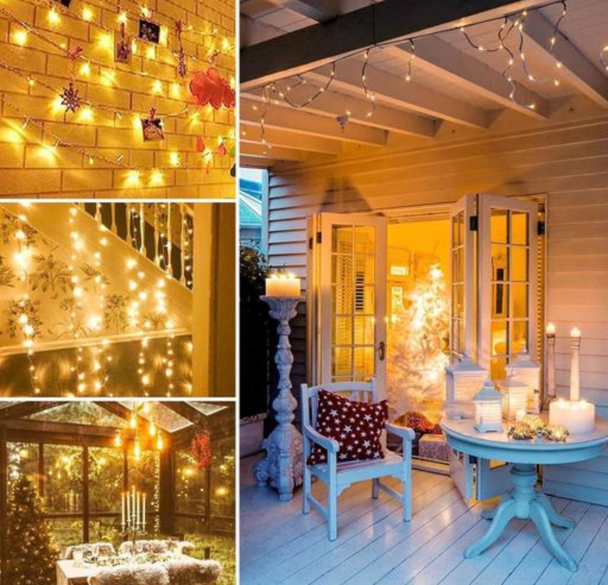 Warm White 12 Meter Decorative 42 Warm White LED String Light