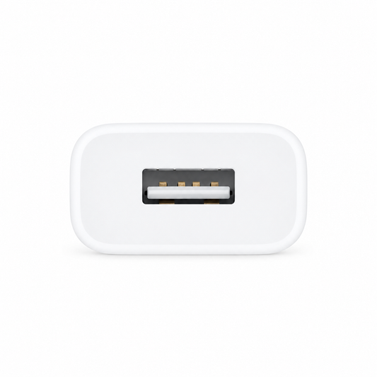 Apple 5W ,USB-A Power Charging Adapter for iPhone, iPad & AirPods (White)